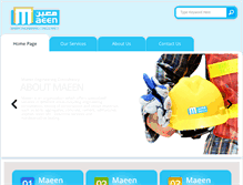 Tablet Screenshot of maeen-eng.com